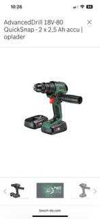 AdvancedDrill 18V-80 QuickSnap, Ophalen, Nieuw, 600 watt of meer, Boor- en Schroefmachine