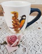 Grote Francien mok met koolmees en pinda's, Huis en Inrichting, Keuken | Servies, -, -, Overige typen, Ophalen of Verzenden