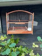 Hout vogelkooitje, Ophalen of Verzenden, Zo goed als nieuw, Hout, Vogelkooi
