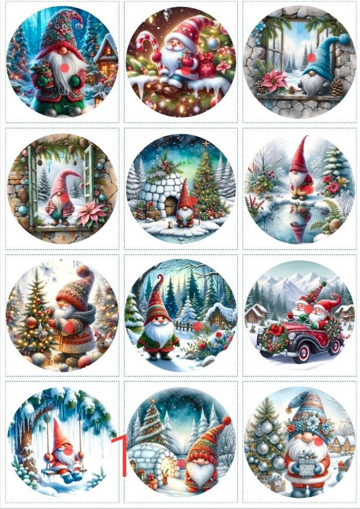 Knipvellen ,,KERST,,, Hobby en Vrije tijd, Kaarten | Zelf maken, Nieuw, Knipvel, Kerst, Ophalen of Verzenden