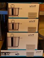 Ah vivo villeroy en boch pannen pannenset kookpan koekenpan, Nieuw, Pannenset, Ophalen of Verzenden, Rvs