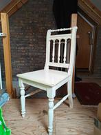 Landelijke houten eettafel stoelen, Antiek en Kunst, Ophalen