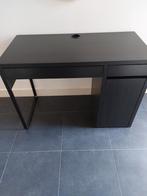Zwart buro ikea, Huis en Inrichting, Badkamer | Badkamermeubels, Ophalen of Verzenden, Zo goed als nieuw, 25 tot 50 cm, Minder dan 100 cm