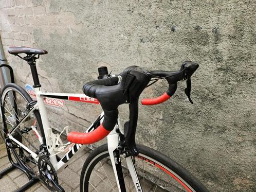 Cube ATTAIN PRO Heren White/Red 53cm 2016, Fietsen en Brommers, Fietsen | Racefietsen, Gebruikt, Overige merken, 53 tot 57 cm