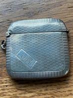 Antiek zilveren luciferdoosje voor aan een horlogeketting, Ophalen of Verzenden, Zilver