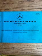 Mercedes type L206D-L306D. 607-608, Ophalen of Verzenden, Overige merken