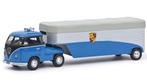 VW Volkswagen T1 Race Transporter van Schuco 1/64 Porsche, Ophalen of Verzenden, Nieuw, Auto
