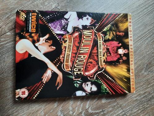 dvd moulin rouge, Cd's en Dvd's, Dvd's | Filmhuis, Zo goed als nieuw, Overige gebieden, Alle leeftijden, Ophalen of Verzenden