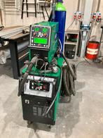 REON Migmag lasmachine Dubbelpuls 402-EW/10m, Watergekoeld, Ophalen, Zo goed als nieuw, 250 ampère of meer, Co2