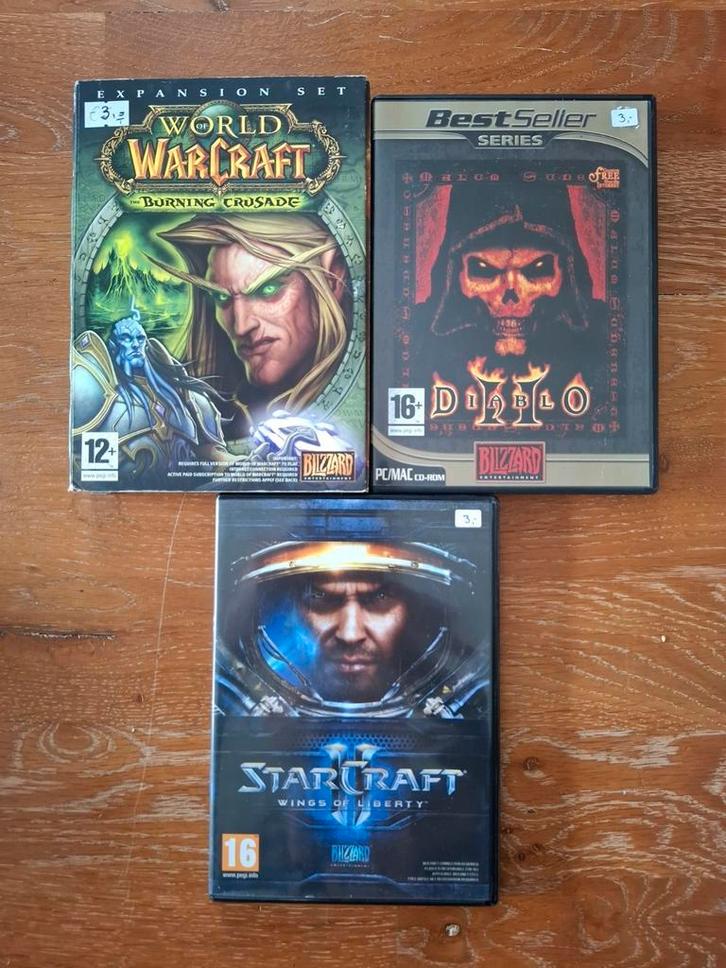 Drie PC games, 3 euro per stuk, samen voor 7,50, Cd's en Dvd's, Dvd's | Science Fiction en Fantasy, Zo goed als nieuw, Vanaf 12 jaar