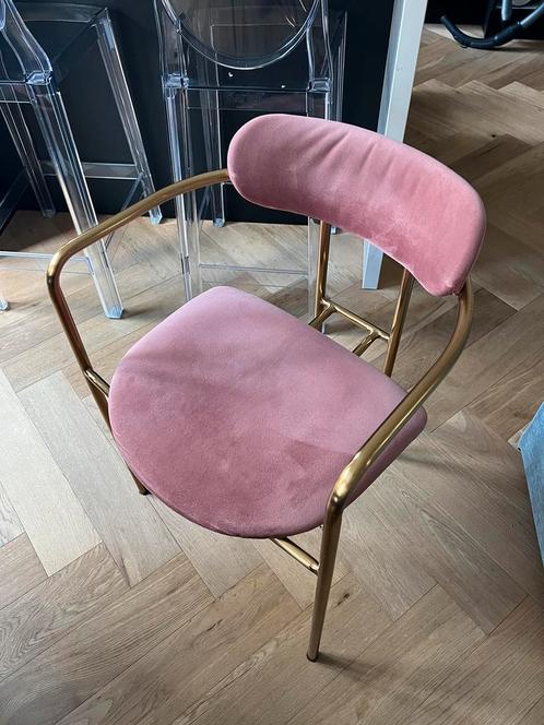 Eichholtz design eettafel stoel, Huis en Inrichting, Stoelen, Zo goed als nieuw, Stof, Overige kleuren, Ophalen of Verzenden