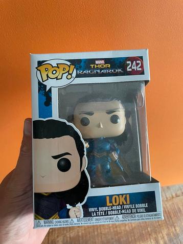 Funko Pop! Marvel Thor Ragnarok – Loki #242 (2017, met doos) beschikbaar voor biedingen