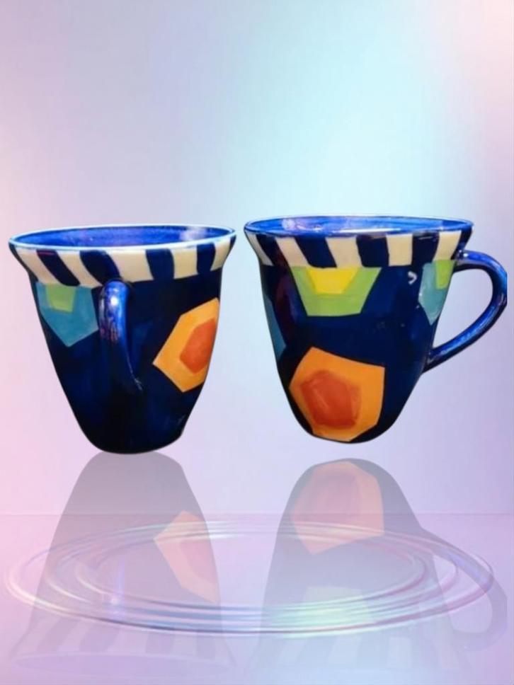 Vintage ASA Selection Mokken & Schaal - Art Deco Stijl, Huis en Inrichting, Keuken | Servies, Gebruikt, Kop(pen) en/of Schotel(s)