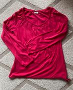 Longsleeve shirt fuchsia Esprit XL, Maat 46/48 (XL) of groter, Ophalen of Verzenden, Zo goed als nieuw, Lange mouw