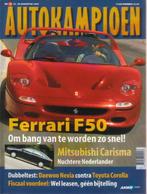 Autokampioen 16 1995: Ferrari F50 - Mitsubishi Carisma - DTM, Ophalen of Verzenden, Gelezen, Algemeen