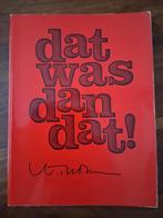 Dat was dan dat! Wim Thomassen, Ophalen of Verzenden