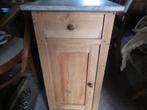 oud grenen nachtkastje, Ophalen, Gebruikt, Minder dan 45 cm