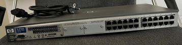 HP Procurve 2524 24x Port Switch beschikbaar voor biedingen