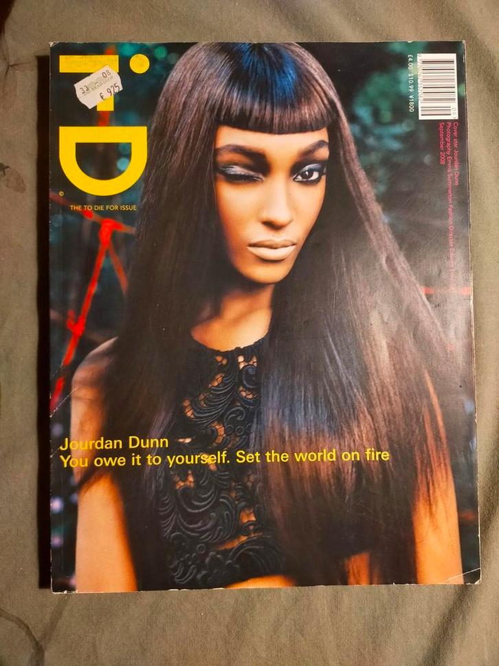 i-D magazine - the to die for issue - september 2008, Boeken, Mode, Zo goed als nieuw, Mode algemeen, Ophalen of Verzenden