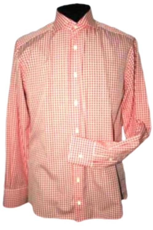 Nieuw geruit Suitsupply overhemd, shirt, Mt. L, Kleding | Heren, Overhemden, Nieuw, Halswijdte 41/42 (L), Rood, Verzenden