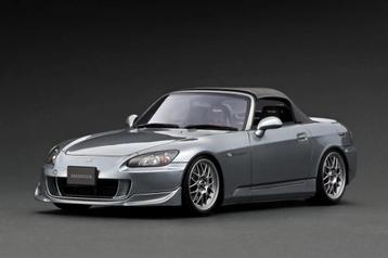 1:18 Honda S2000 AP2 Dark Silver BBS Ignition Model IG2584 beschikbaar voor biedingen