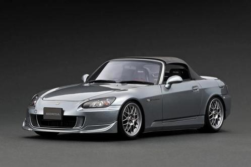 1:18 Honda S2000 AP2 Dark Silver BBS Ignition Model IG2584, Hobby en Vrije tijd, Modelauto's | 1:18, Nieuw, Auto, Overige merken