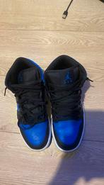 Air Jordan 1 Mid, Ophalen, Blauw, Nike Air Jordan, Sneakers of Gympen