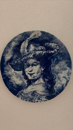 Wandbord Delfts blauw, Antiek en Kunst, Ophalen of Verzenden