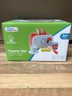 Classic Toys toaster set, Kinderen en Baby's, Speelgoed | Houten speelgoed, Nieuw, Overige typen, Ophalen of Verzenden