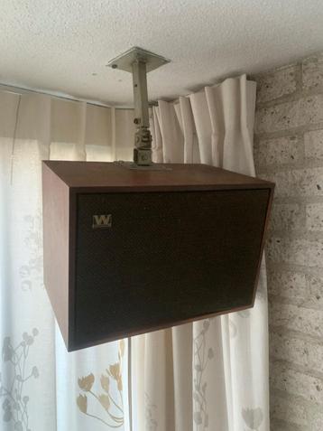 Vintage Wharfedale luidsprekers, set boxen type Denton 3  beschikbaar voor biedingen