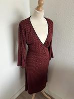 King Louie maat XL wijnrode retro crossdress 2177, Maat 46/48 (XL) of groter, Ophalen of Verzenden, Zo goed als nieuw, Knielengte