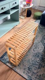 IKEA MOLGER open kast – lichtbruin hout (602.423.60), Huis en Inrichting, Kasten | Stellingkasten, Ophalen, Gebruikt