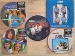 Set van 5 ABBA picture disc singles, Ophalen of Verzenden, 1980 tot 2000, Zo goed als nieuw, Overige formaten