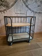 Oud bakkersrek/trolley - 60x63x42 cm, Ophalen, Gebruikt