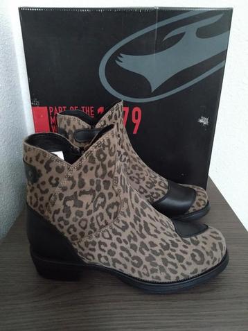 Stylmartin Pearl Leopard wp Nieuw ! Maat 38 motor laarzen beschikbaar voor biedingen