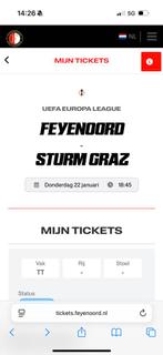 Feyenoord- sturm graz vak TT, Eén persoon
