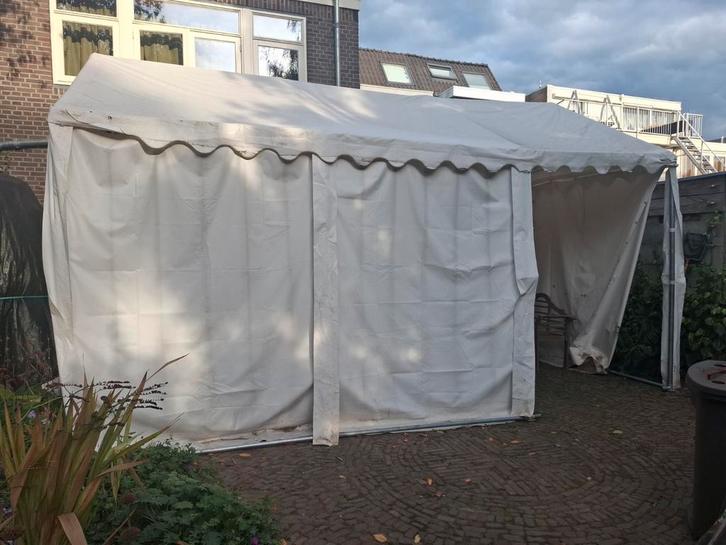 Partytent / Werktent / Opslagtent - Multifunctioneel!, Tuin en Terras, Partytenten, Zo goed als nieuw, 2 meter of meer, 5 tot 8 meter