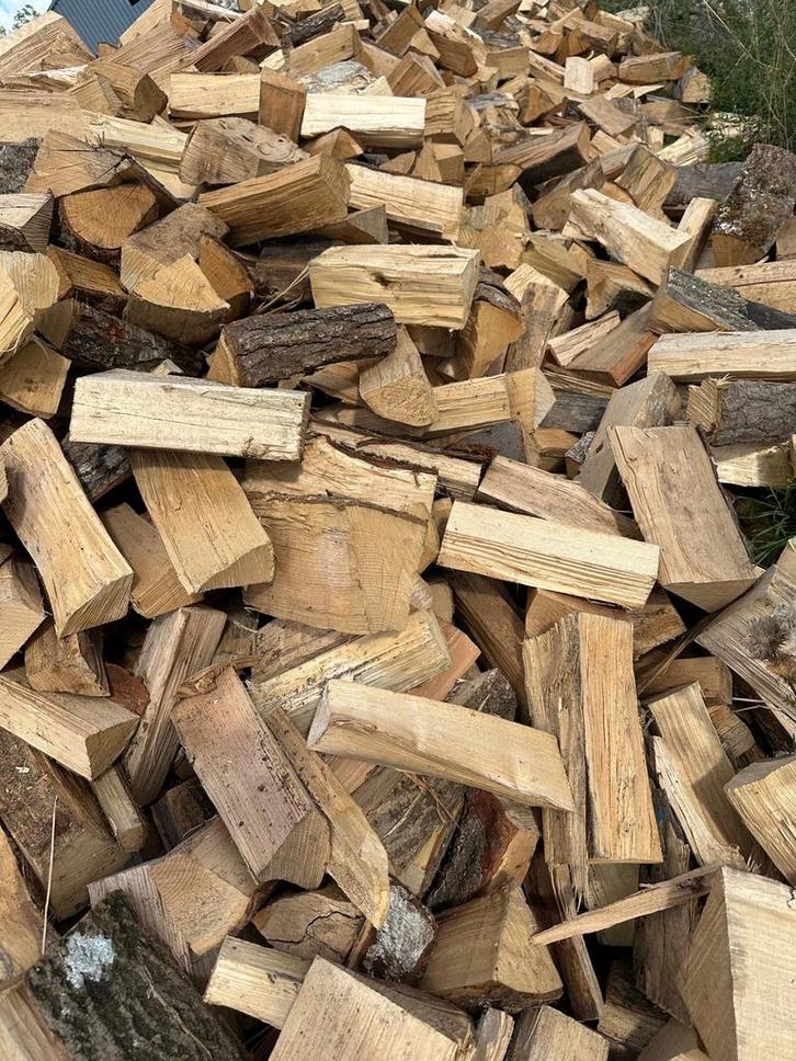 Eiken mix droog stookhout, Tuin en Terras, Haardhout, Blokken, Eikenhout, Minder dan 3 m³, Ophalen