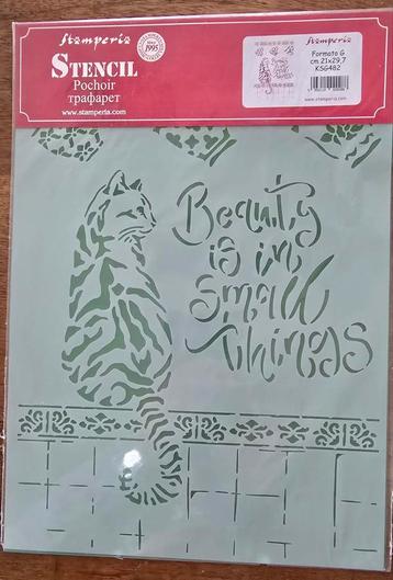 Diverse mooie stencils nieuw beschikbaar voor biedingen