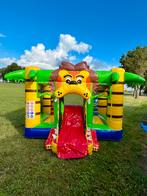 Te huur - Springkussen leeuw incl op/afbouw, Ophalen, Zo goed als nieuw