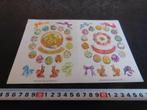 sticker set Libelle 1991 Vrolijk pasen Eke van Mansvelt, Ophalen, Zo goed als nieuw