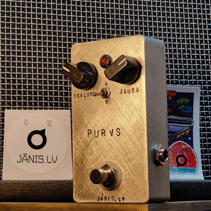 Janis.LV Purvs Fuzz v1 Boutique Fuzz Topkwaliteit, Muziek en Instrumenten, Effecten, Nieuw, Distortion, Overdrive of Fuzz, Ophalen of Verzenden