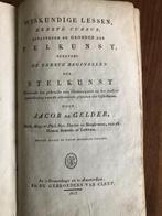 1823 Wiskundige Lessen. Eerste cursus, Telkunst en, Antiek en Kunst, Antiek | Boeken en Bijbels, Ophalen of Verzenden, Jacob de Gelder