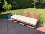 Modular corner sofa, 3-seat, outdoor light brown, Tuin en Terras, Ophalen, Gebruikt, Loungeset