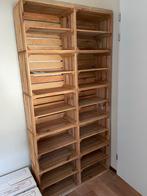 Steigerhout boekenkast, Ophalen, 100 tot 150 cm, 200 cm of meer, Zo goed als nieuw