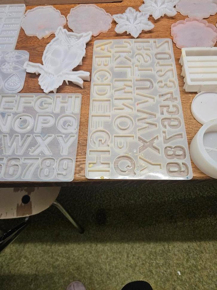 Epoxy mallen, Hobby en Vrije tijd, Knutselen, Ophalen of Verzenden