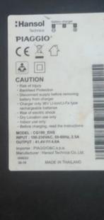 Gezocht  Piaggio Fiets Oplader CG180 EHS - 36V, Ophalen of Verzenden, Gebruikt