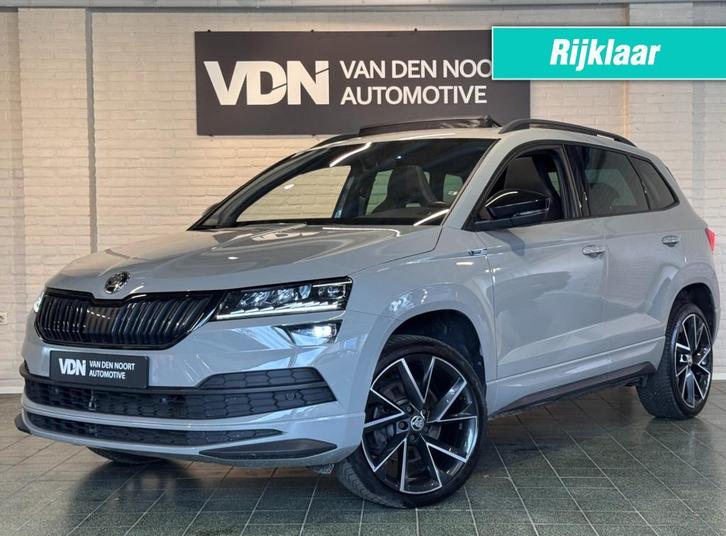 Skoda KAROQ 1.5 TSI Sportline Business DSG Pano Virtual ACC, Auto's, Skoda, Bedrijf, Karoq, ABS, Adaptive Cruise Control, Airbags