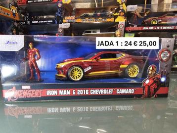 1:24 Jada Film en tekenfilm Iron man 2016 Camaro beschikbaar voor biedingen