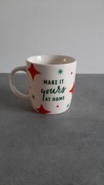 Starbucks kerstmok mok thuis koffie kopje sterren groen rood, Ophalen of Verzenden, Zo goed als nieuw, Gebruiksvoorwerp